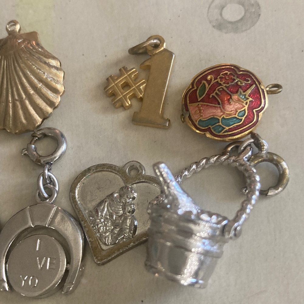 Assorted Metal Charms Collection - image 3